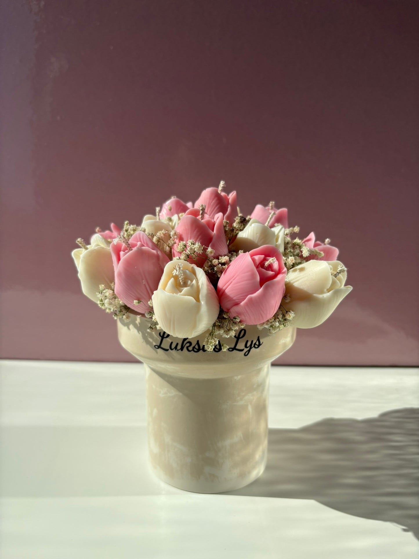 Tulips Bouquet Candle