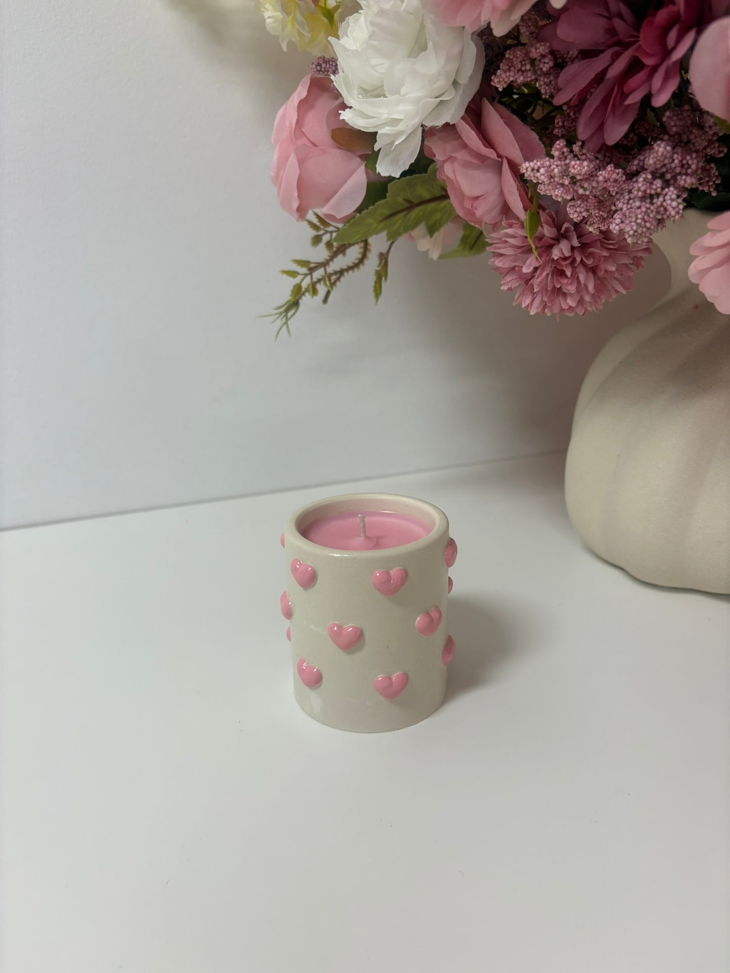 Hearts Candle Vessel