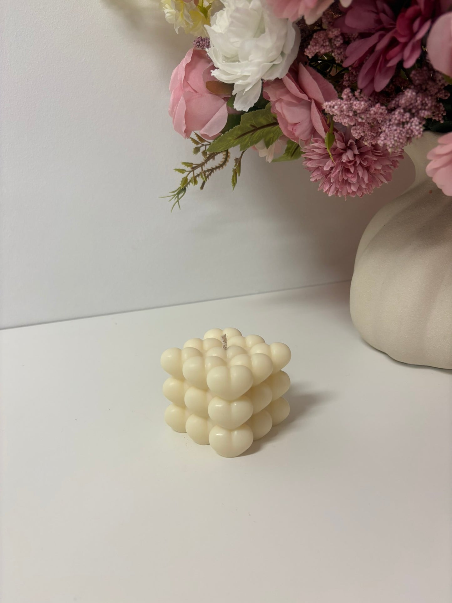 Heart Cube Candle
