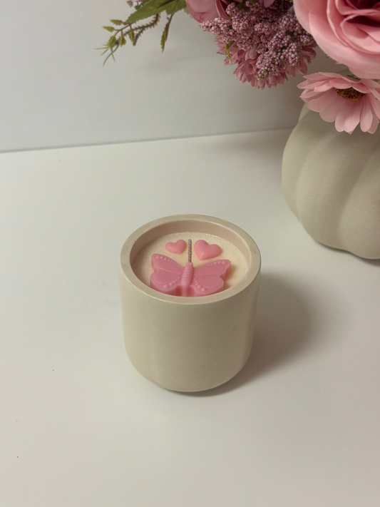 Butterfly Candle Vessel