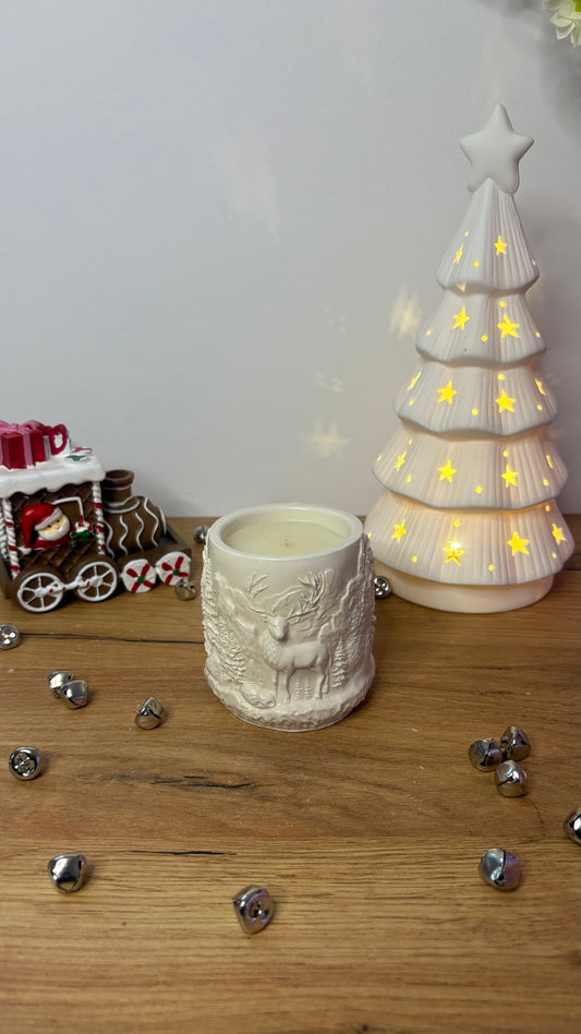 Reindeer Jar Candle