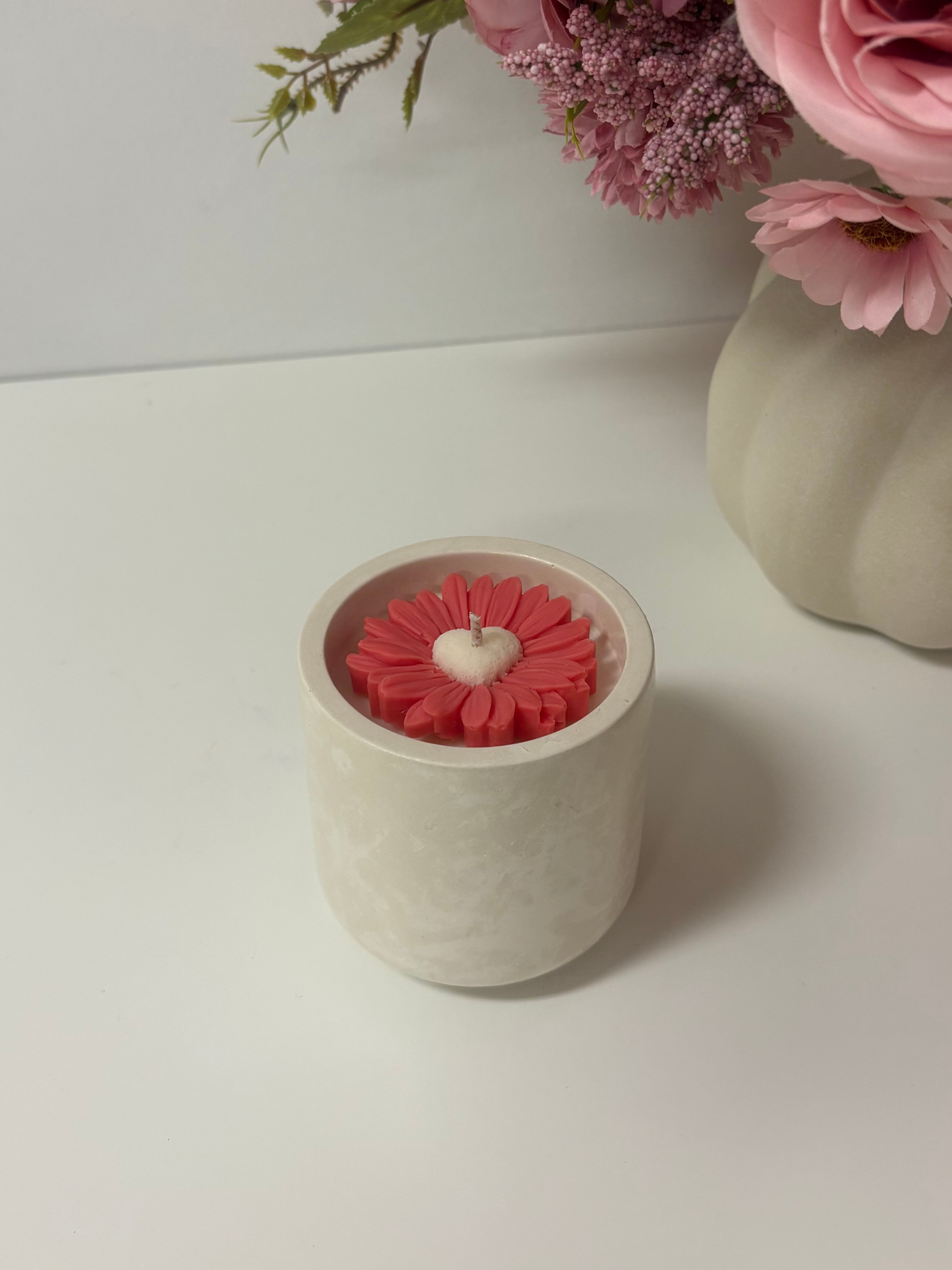 Blooming Heart Candle Vessel