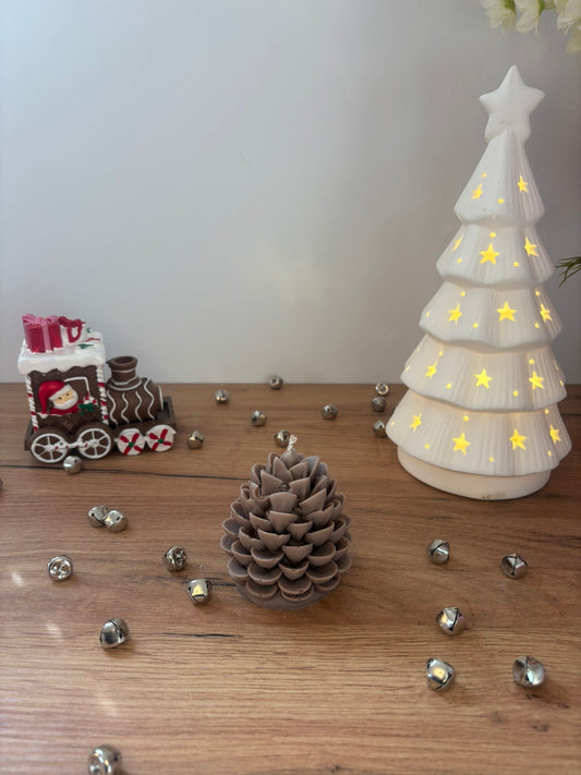 Pine Cone Candle