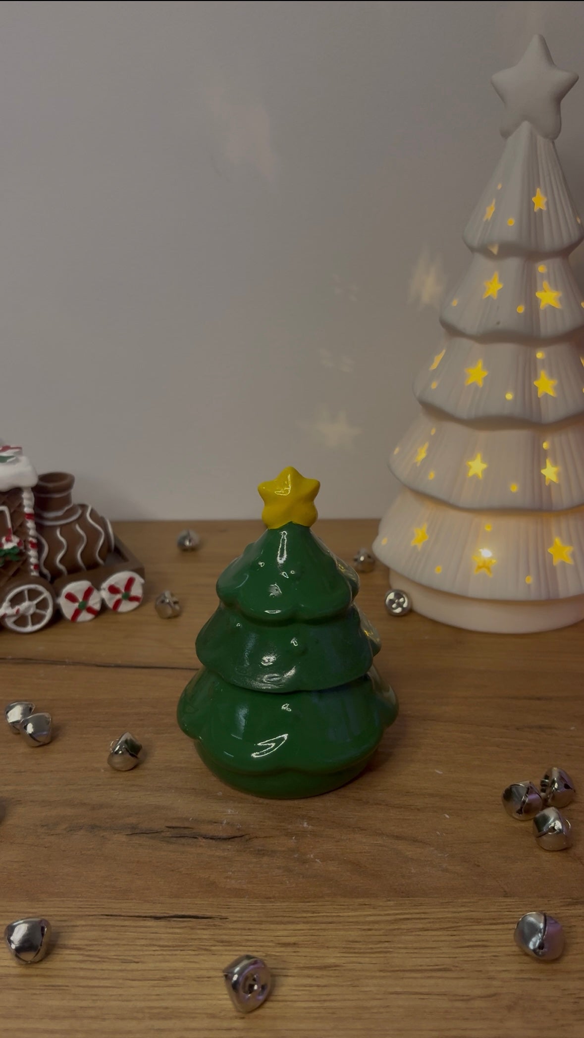 Small Christmas Tree Jar