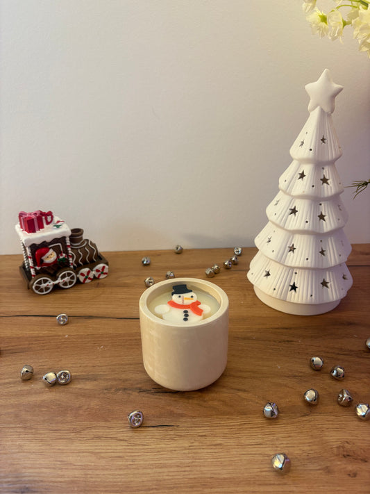 Snow Blossom Candle