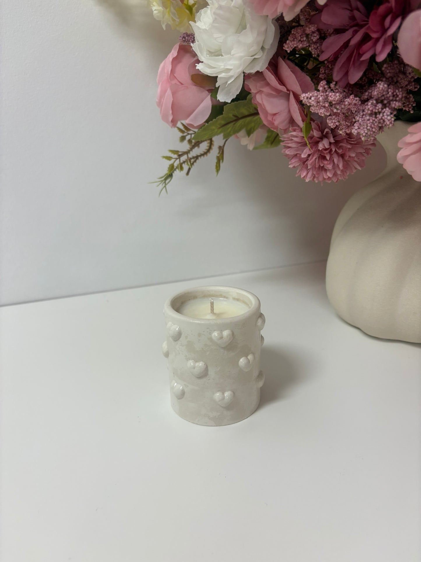 Hearts Candle Vessel