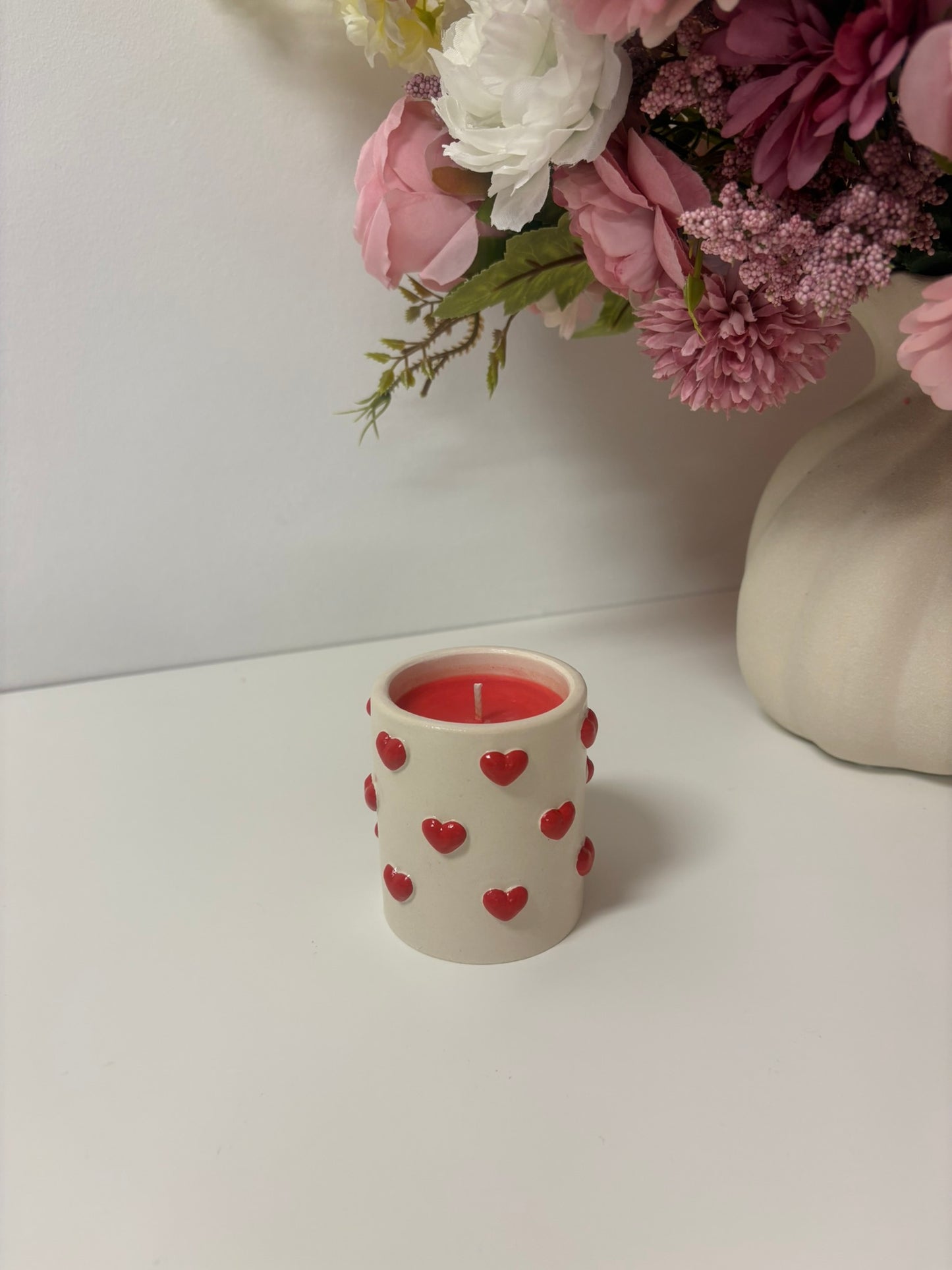 Hearts Candle Vessel