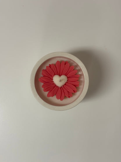 Blooming Heart Candle Vessel